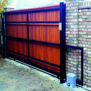 AUTOMATIC-SLIDING-GATE by Brosis - Al Rajhi Telecom